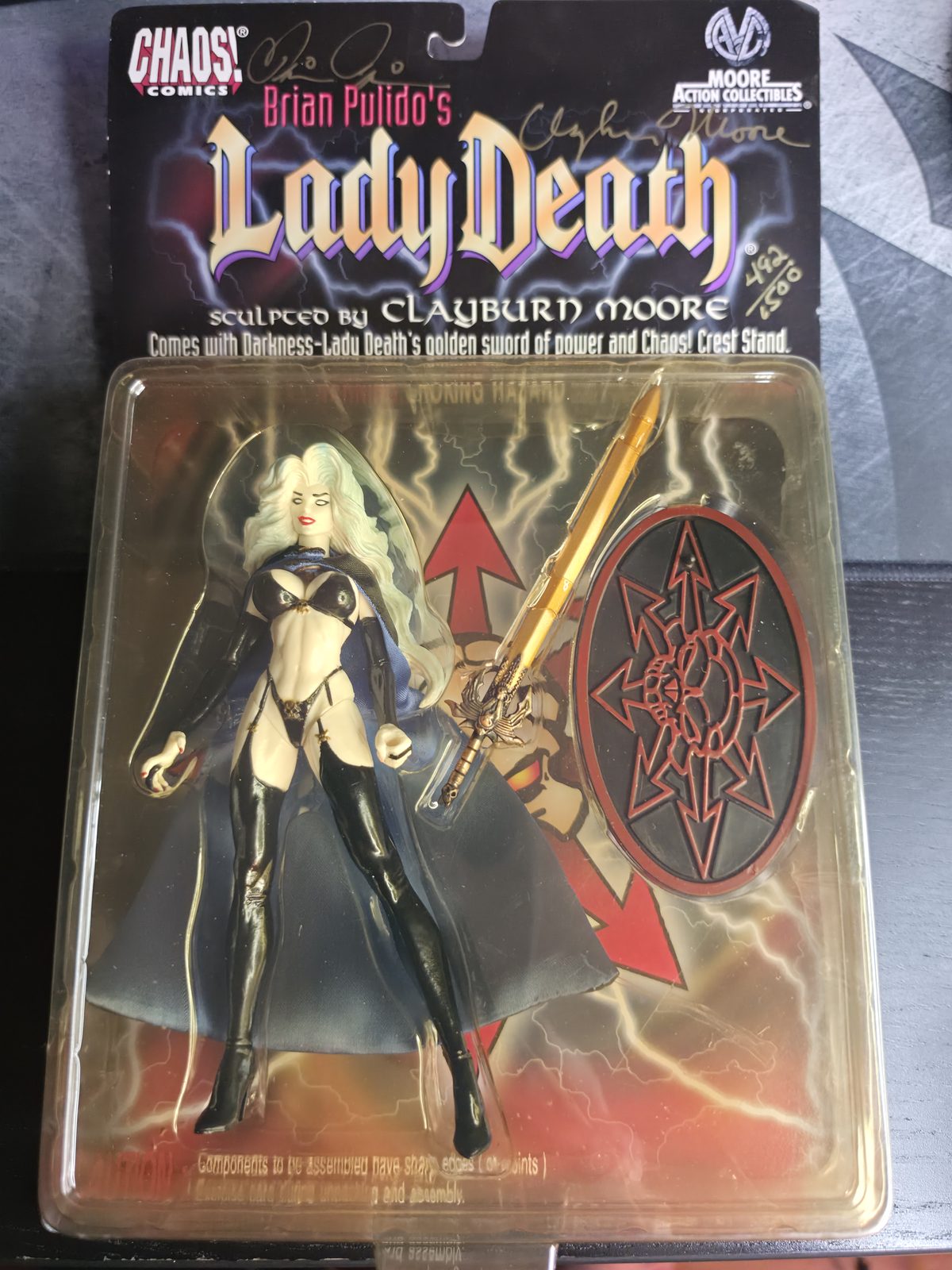 Lady Death carded front