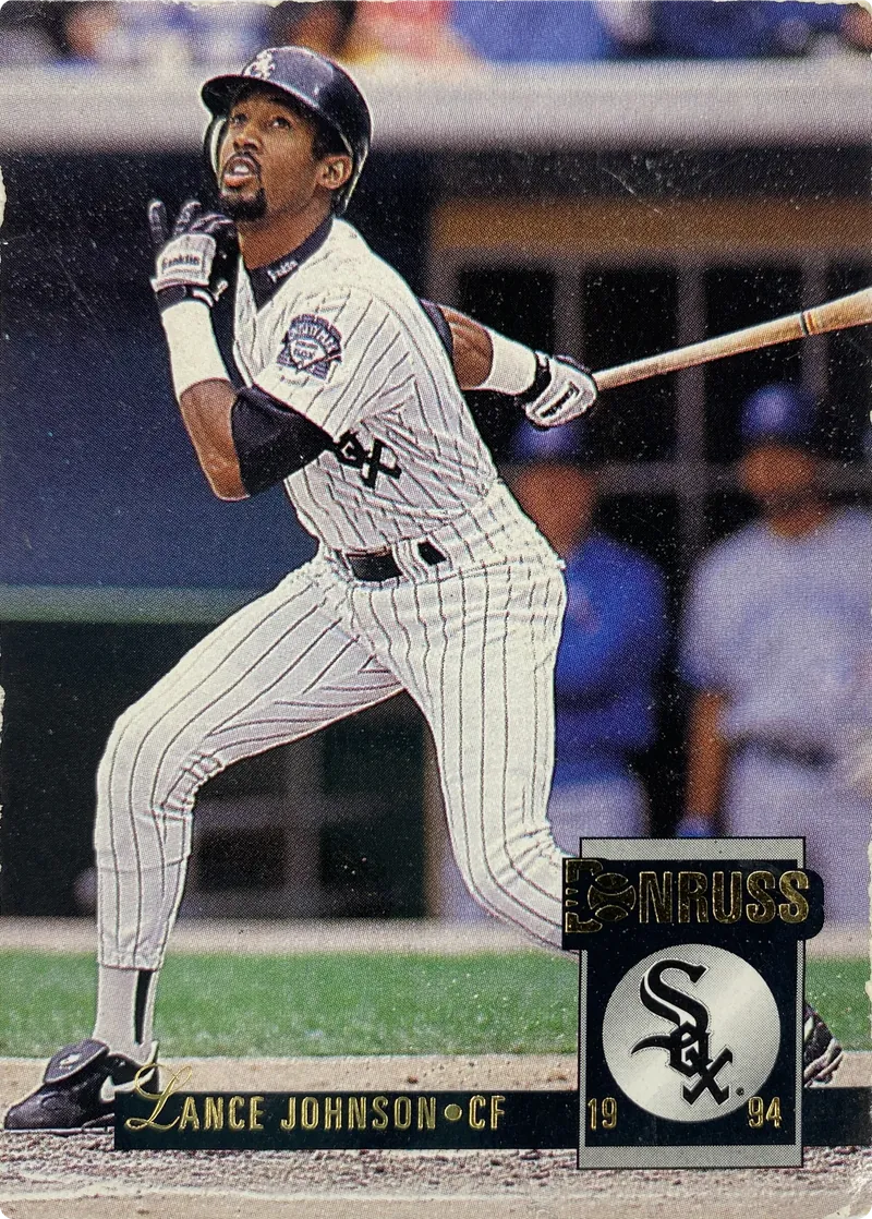 1994 Donruss Lance Johnson #552 Chicago White Sox front