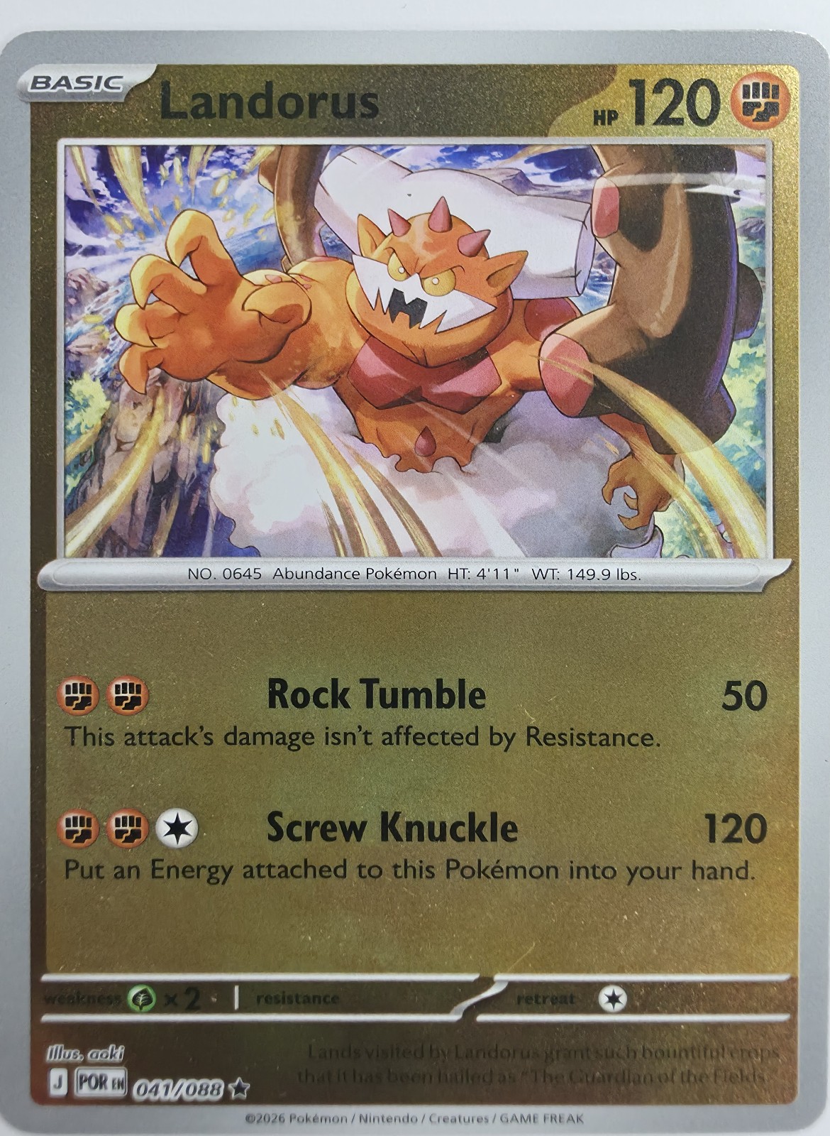 Landorus front