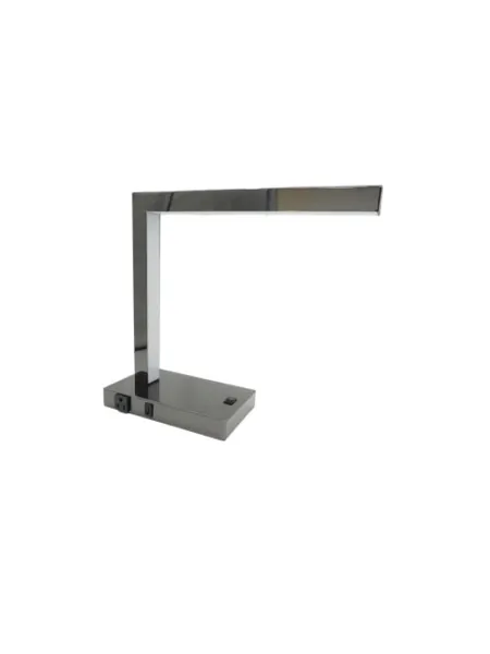 LED Desk Lamp with Built-In USB Port and Power Outlet, photo 1