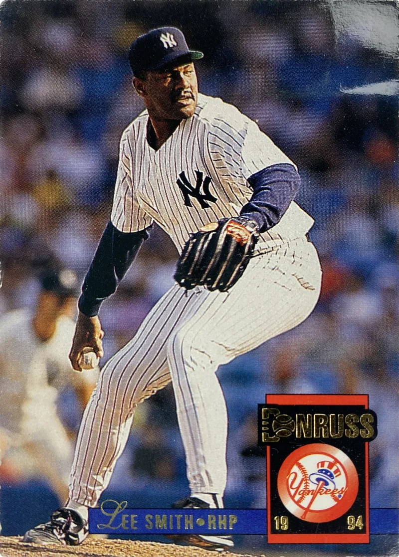 1994 Donruss Lee Smith #650 New York Yankees Hall of Famer front