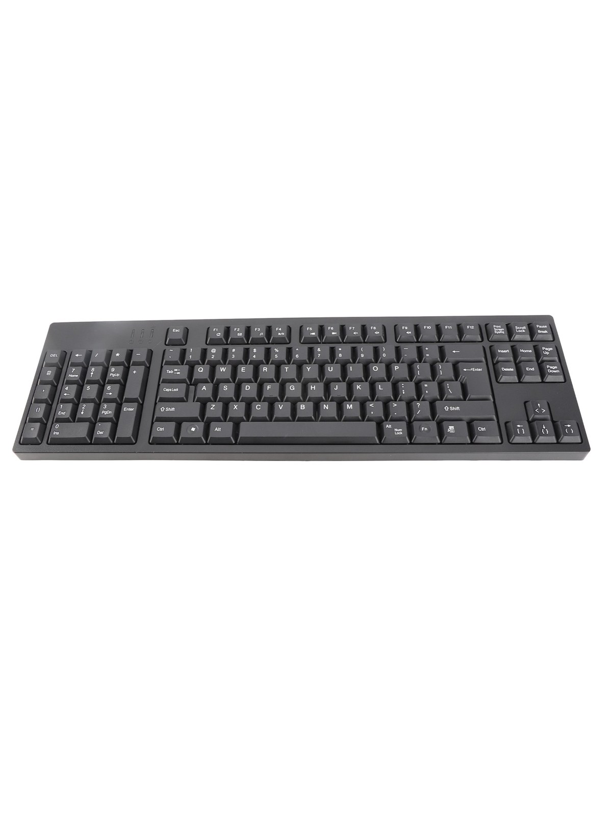 Left-Handed Ergonomic Keyboard, Full Size, 109 Keys, Dual USB, photo 1