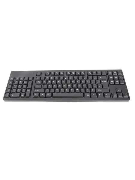 Left-Handed Ergonomic Keyboard, Full Size, 109 Keys, Dual USB, photo 1