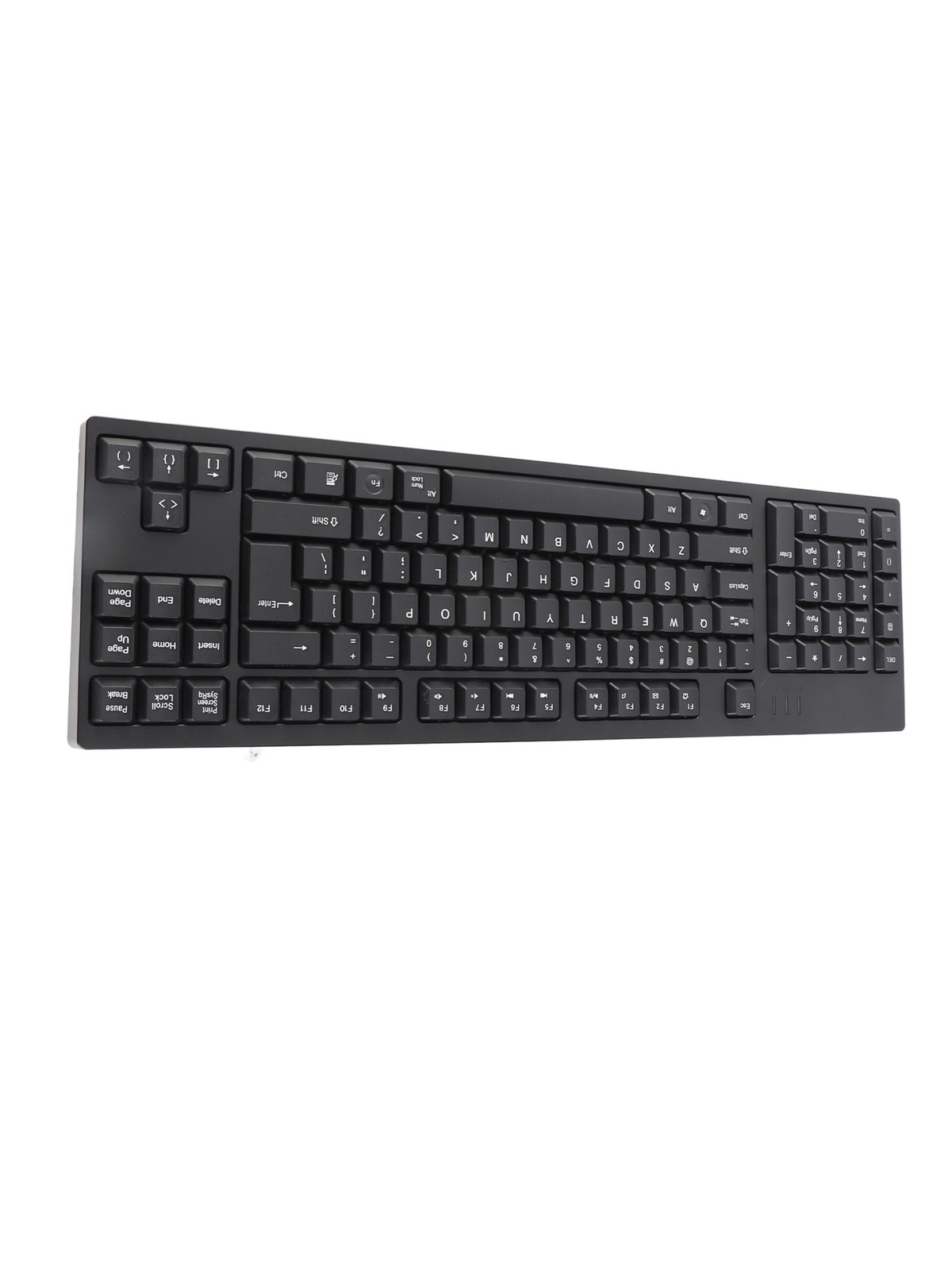 Left-Handed Ergonomic Keyboard, Full Size, 109 Keys, Dual USB, photo 2