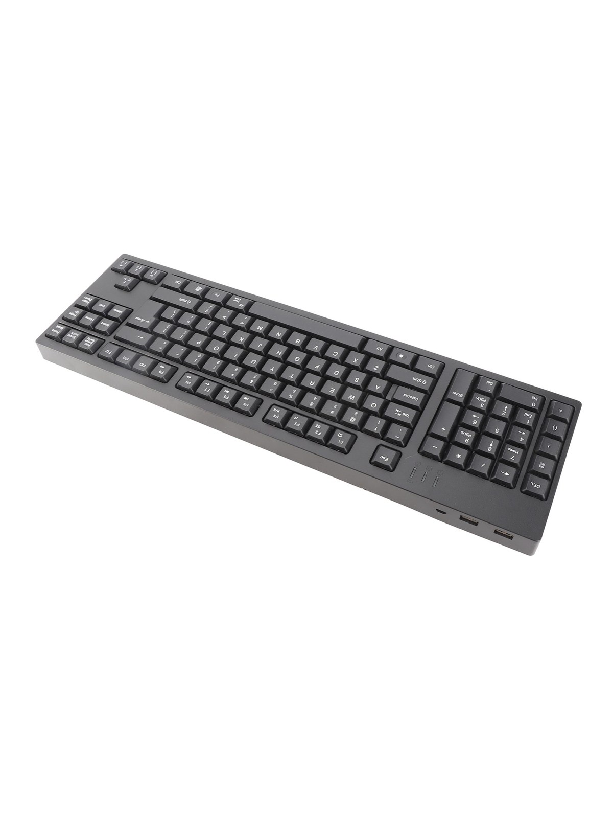 Left-Handed Ergonomic Keyboard, Full Size, 109 Keys, Dual USB, photo 3