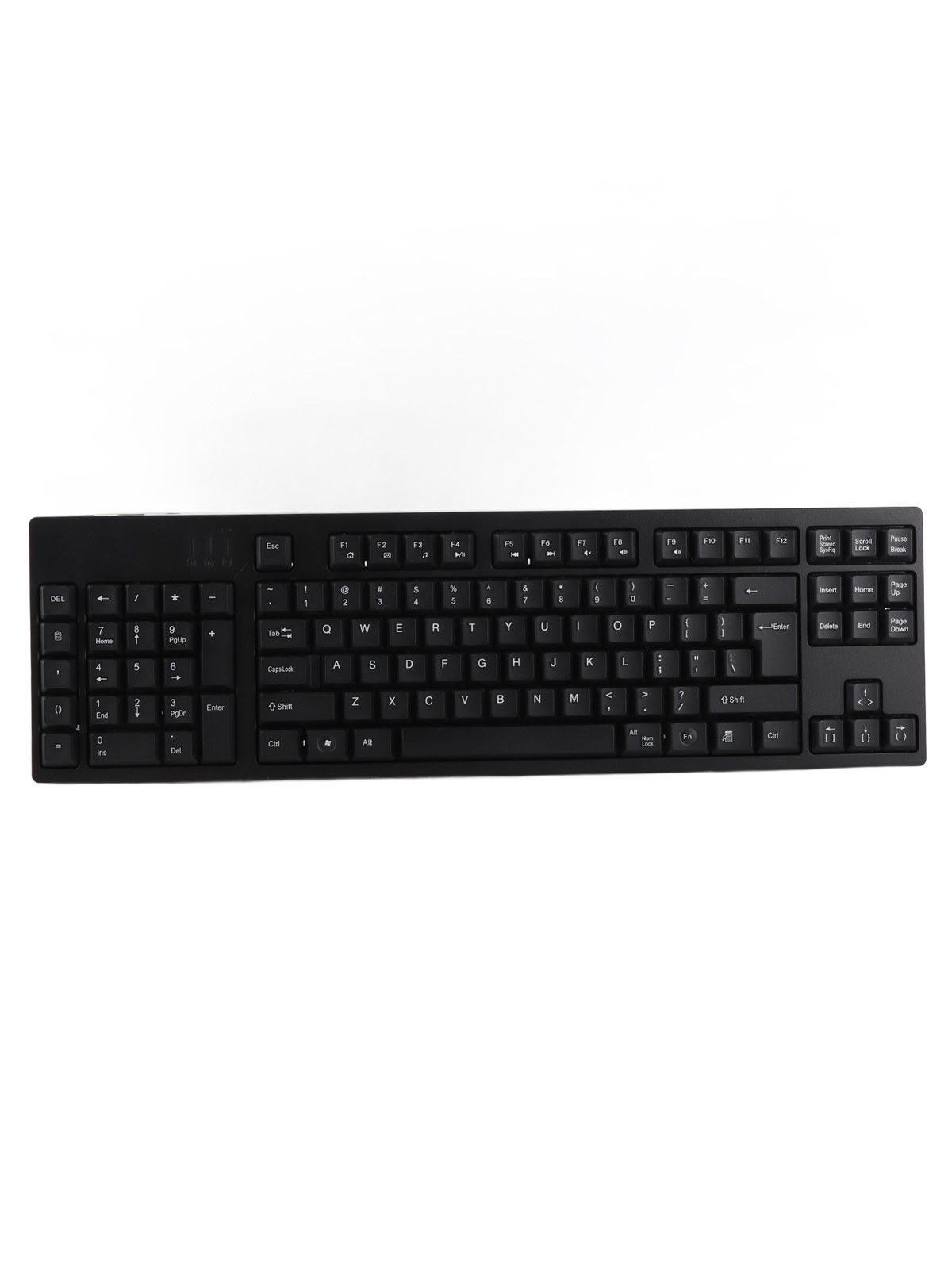 Left-Handed Ergonomic Keyboard, Full Size, 109 Keys, Dual USB, photo 4
