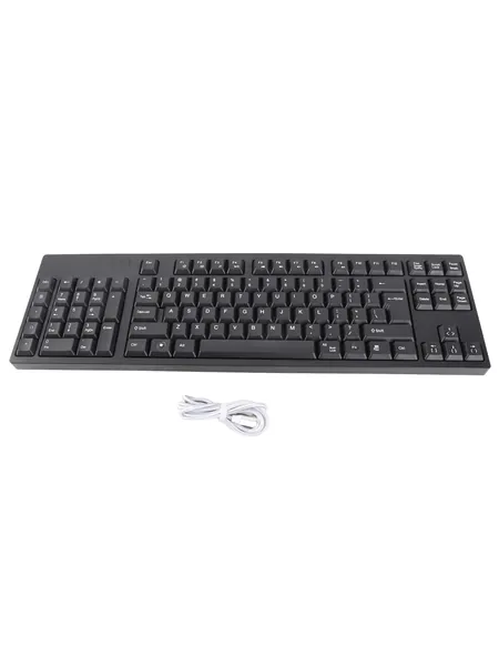 Left-Handed Ergonomic Keyboard, Full Size, 109 Keys, Dual USB, photo 5