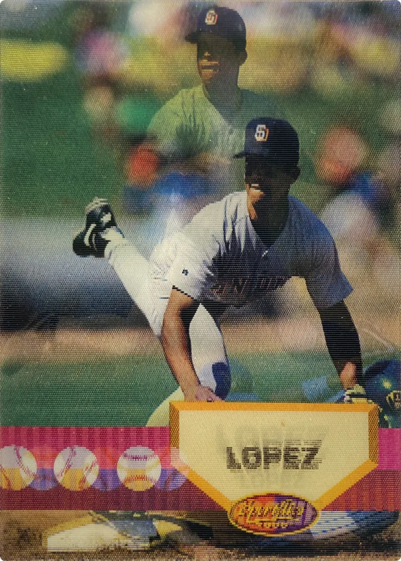 1994 Sportflics 2000 Luis Lopez #159 San Diego Padres front