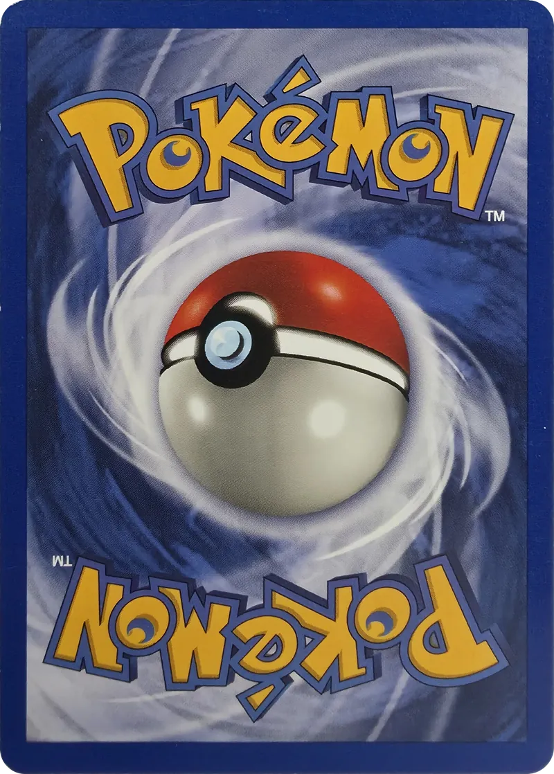 1999 Pokemon Base Set Magikarp #35/102 Unlimited Uncommon, back