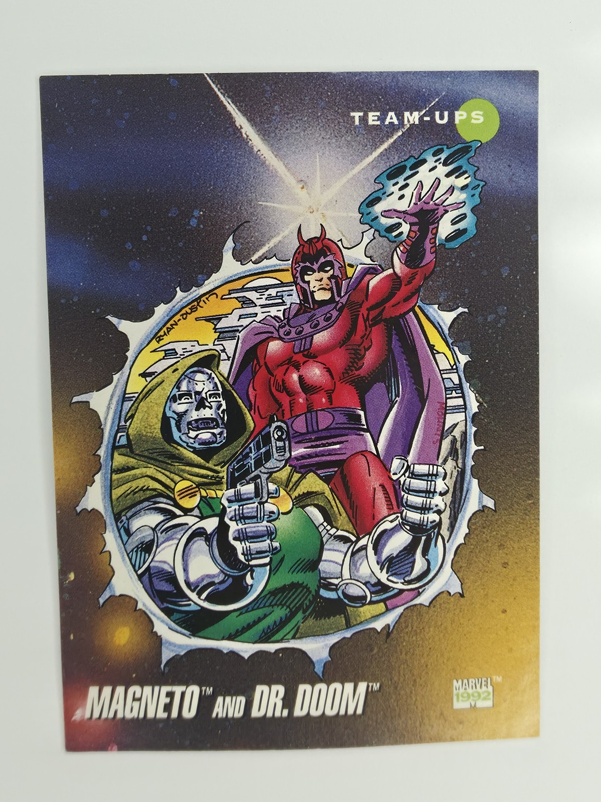 Magneto and Dr. Doom front