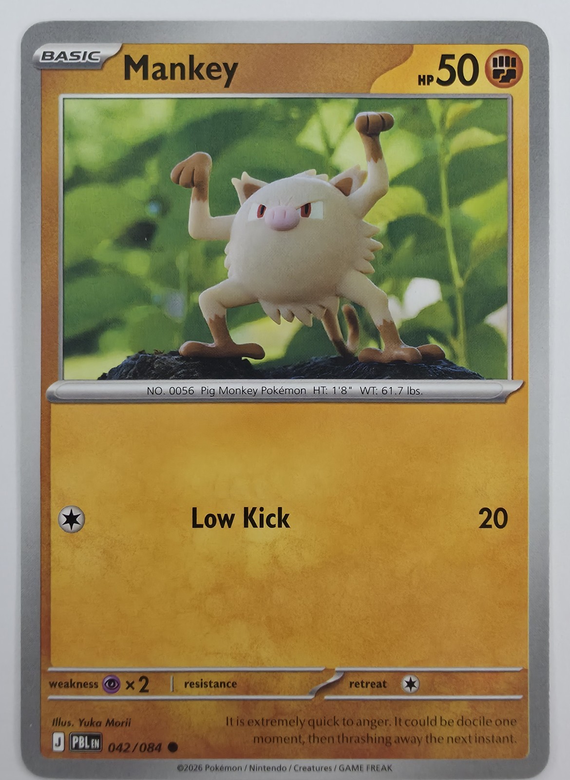 Mankey front