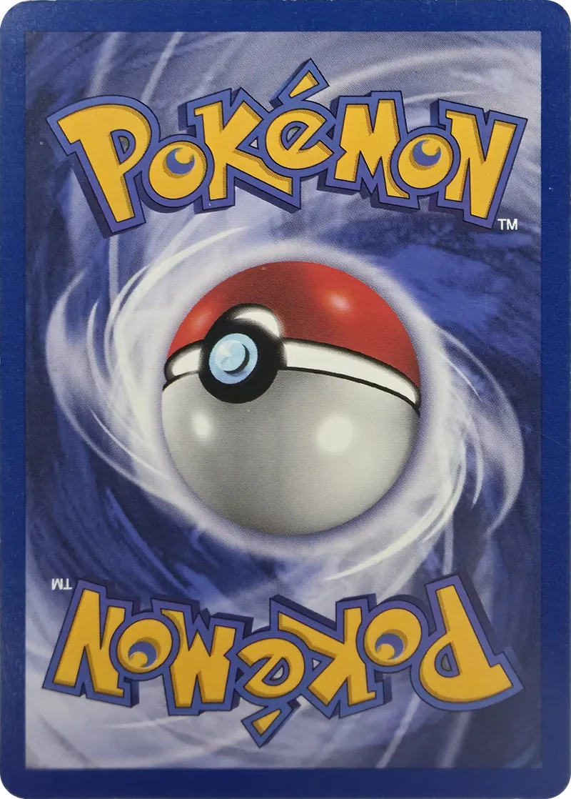 1999 Pokemon Jungle Mankey #55/64 Unlimited Common, back