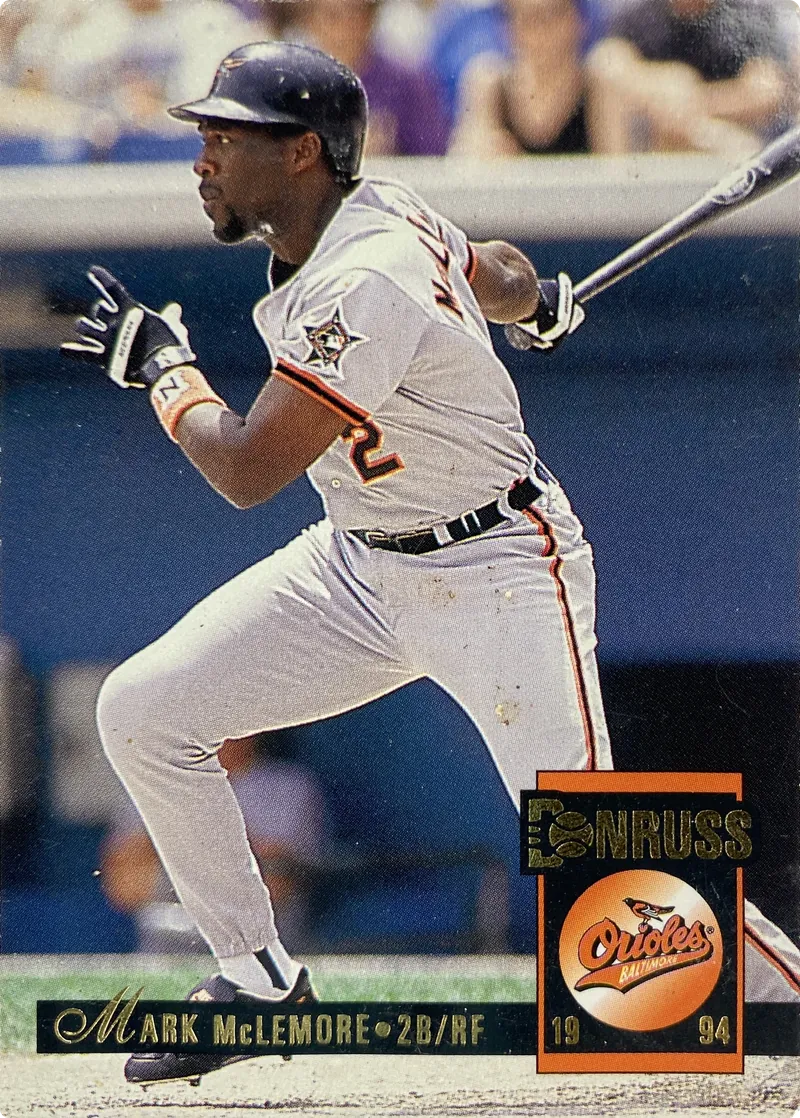 Mark McLemore #186, front