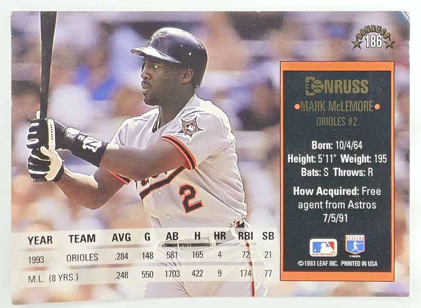 Mark McLemore back