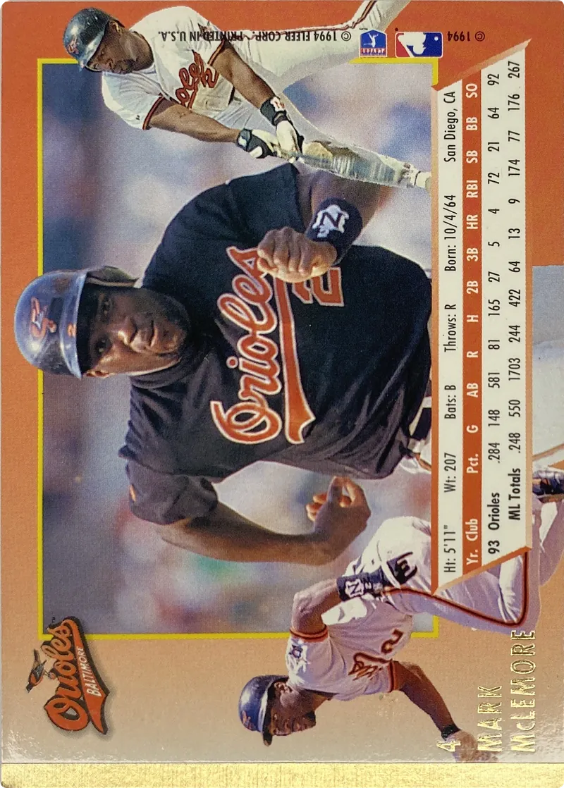 Mark McLemore #4, back
