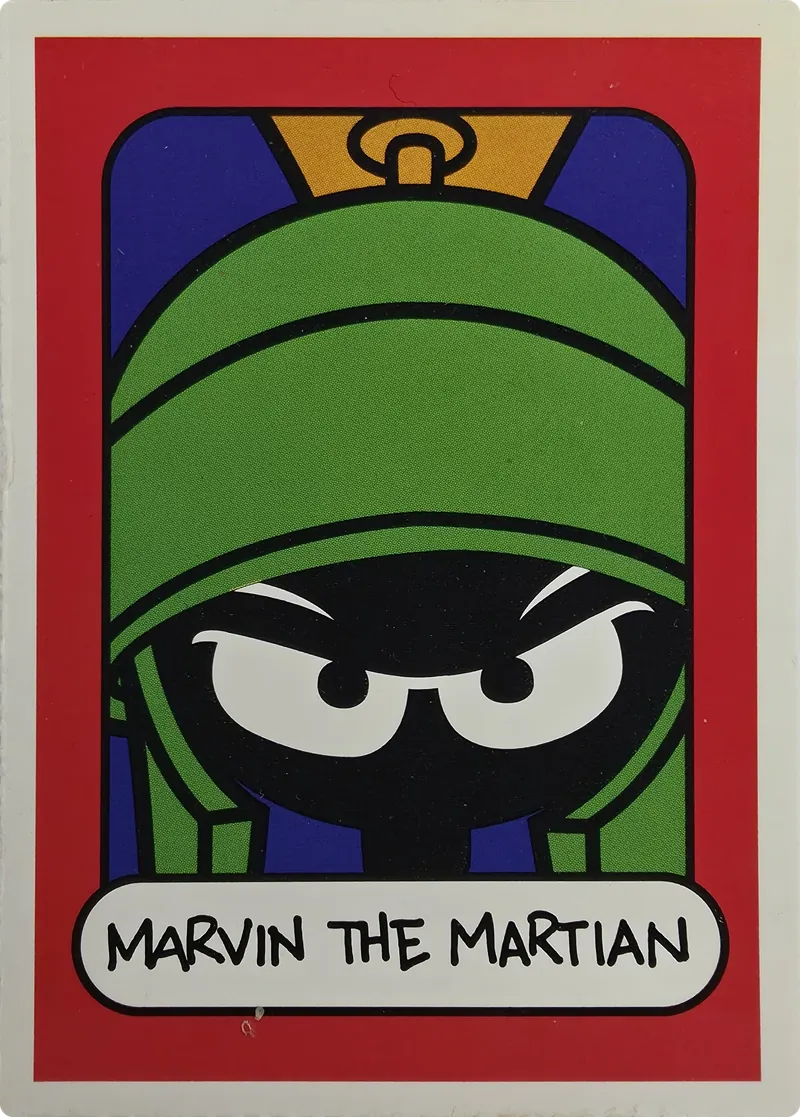 Marvin the Martian 'Toon In To School card front