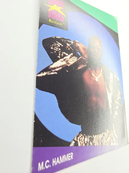 1991 Pro Set SuperStars MusiCards M.C. Hammer #125 photo 3