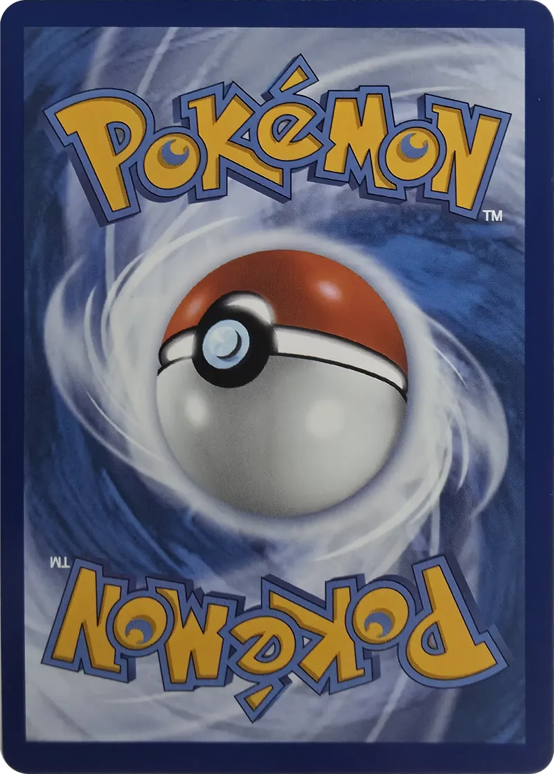 2026 Pokemon Pitch Black Mega Delphox ex #008/084 Double Rare Holo, back
