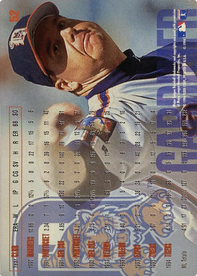 Mike Gardiner #52, back