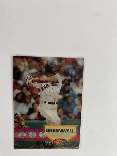 1994 Sportflics 2000 Mike Greenwell #110 Boston Red Sox photo 3