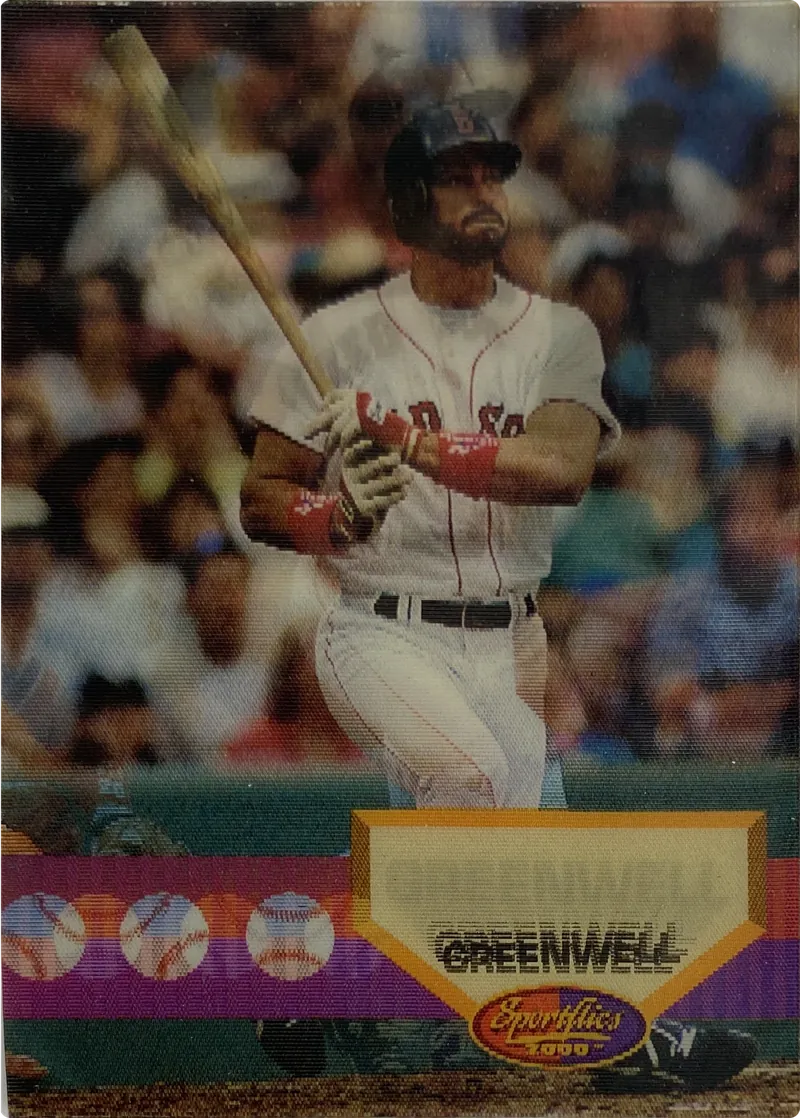 1994 Sportflics 2000 Mike Greenwell #110 Boston Red Sox front