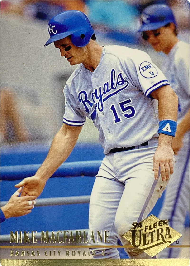 1994 Fleer Ultra Mike Macfarlane #69 Kansas City Royals front