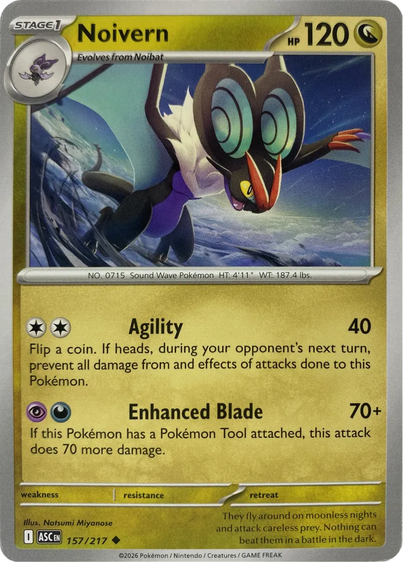 Noivern #157/217, front