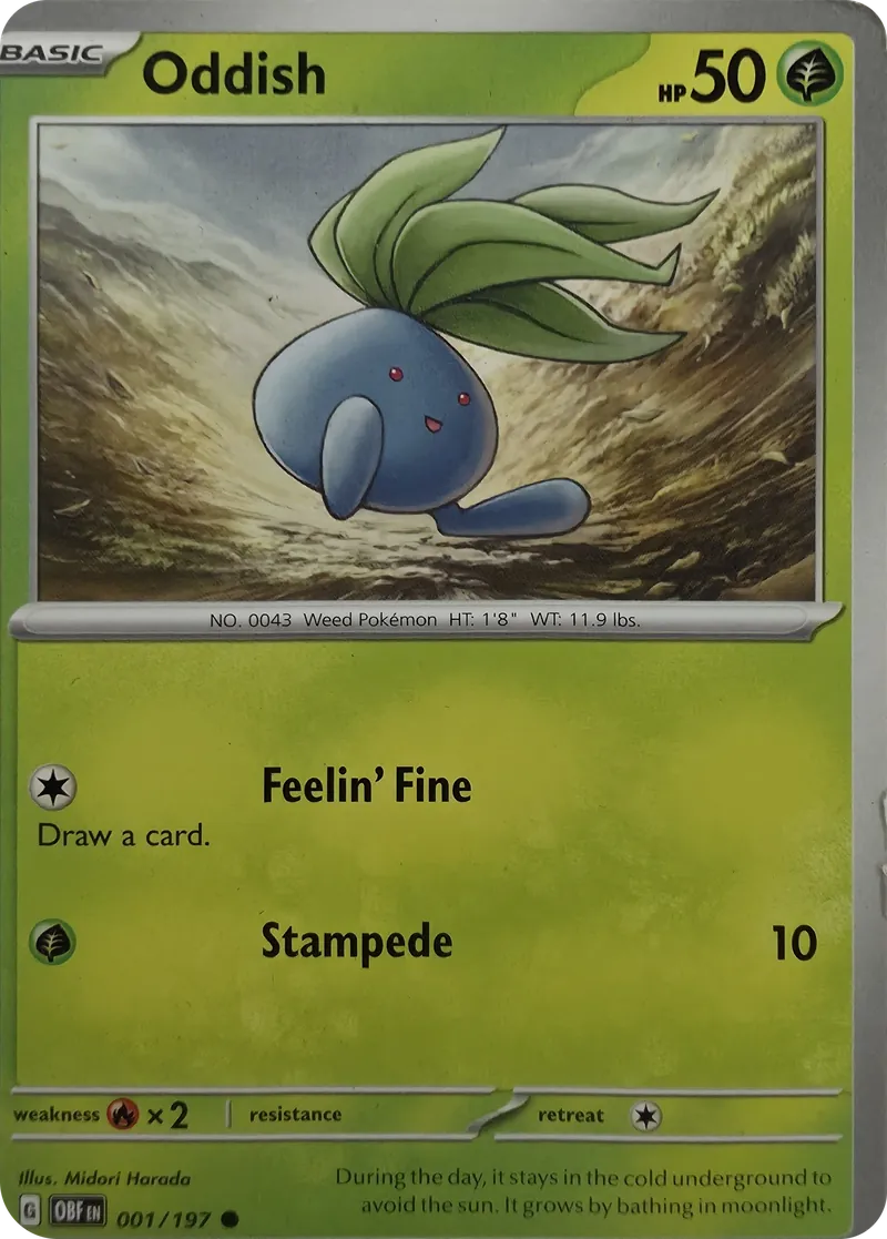Oddish front