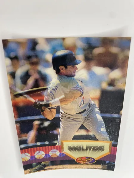 1994 Sportflics 2000 Paul Molitor #106 Toronto Blue Jays photo 3