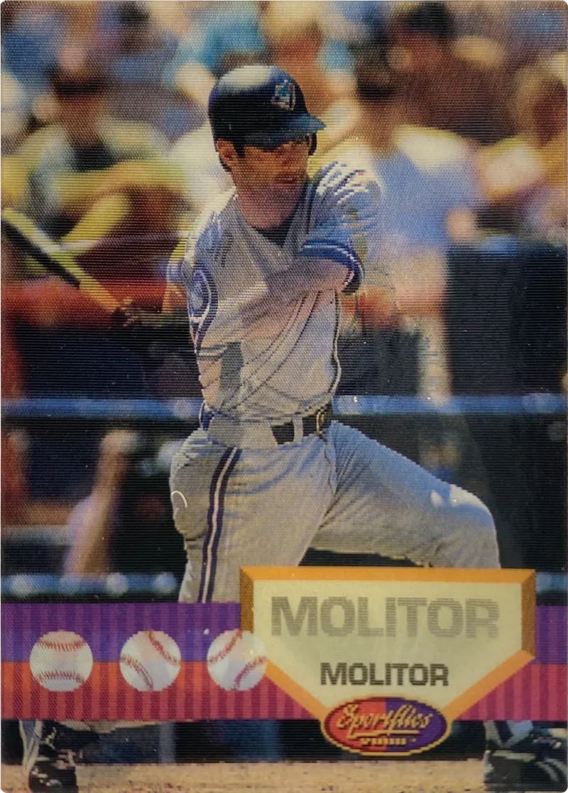 1994 Sportflics 2000 Paul Molitor #106 Toronto Blue Jays front