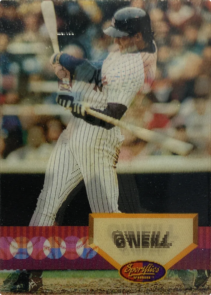 1994 Sportflics 2000 Paul O'Neill #147 New York Yankees front