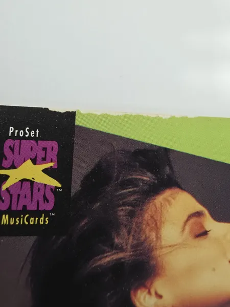 1991 Pro Set SuperStars MusiCards Paula Abdul #26 photo 3