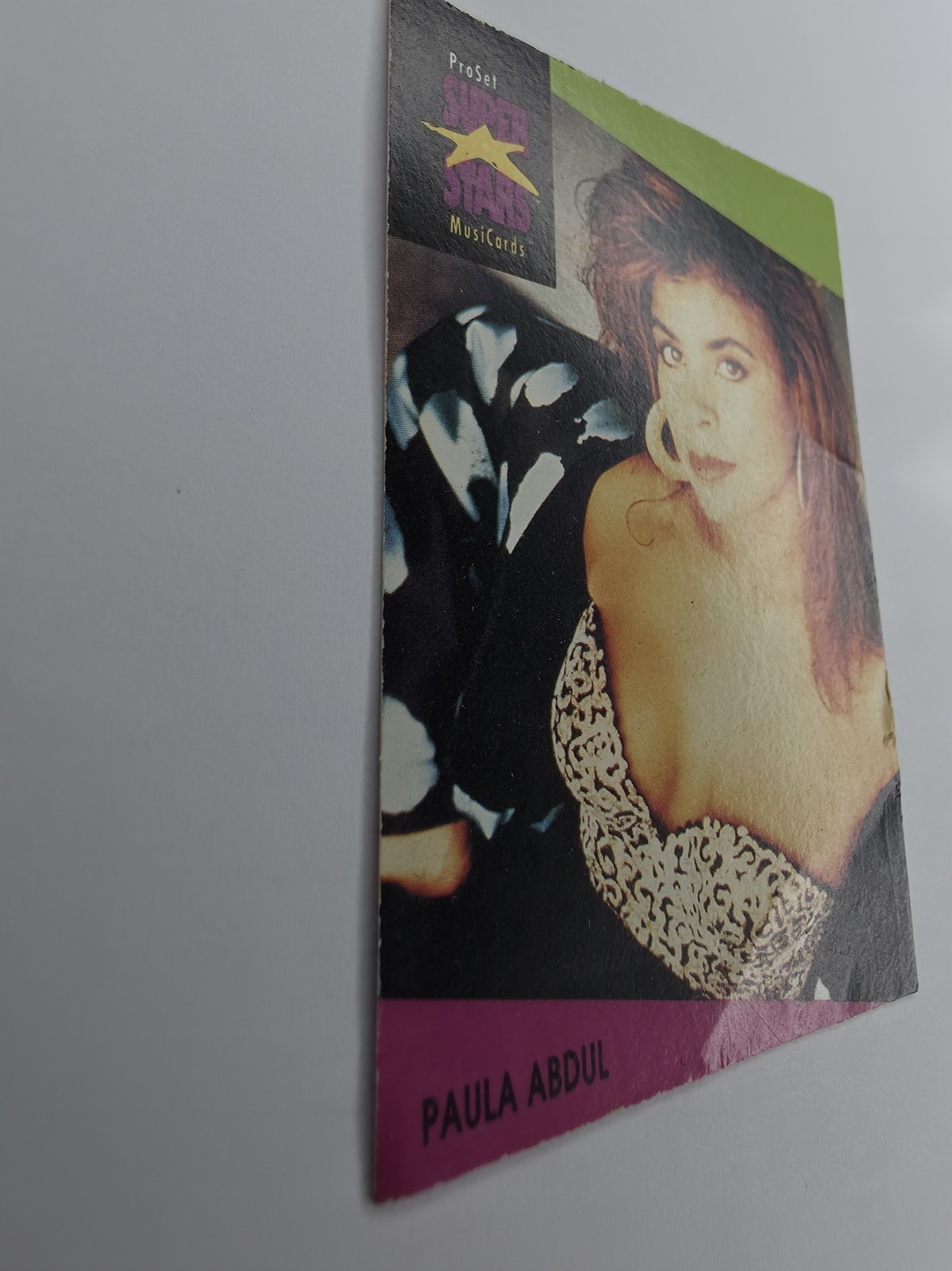 1991 Pro Set SuperStars MusiCards Paula Abdul #27 photo 3