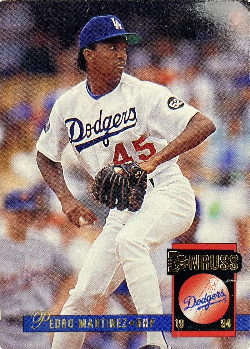 1994 Donruss Pedro Martinez #179 Los Angeles Dodgers front