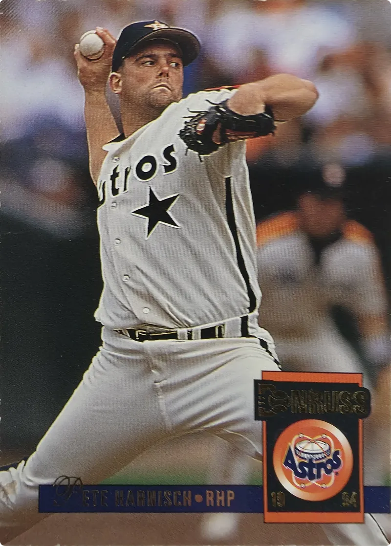 1994 Donruss Pete Harnisch #113 Houston Astros, front