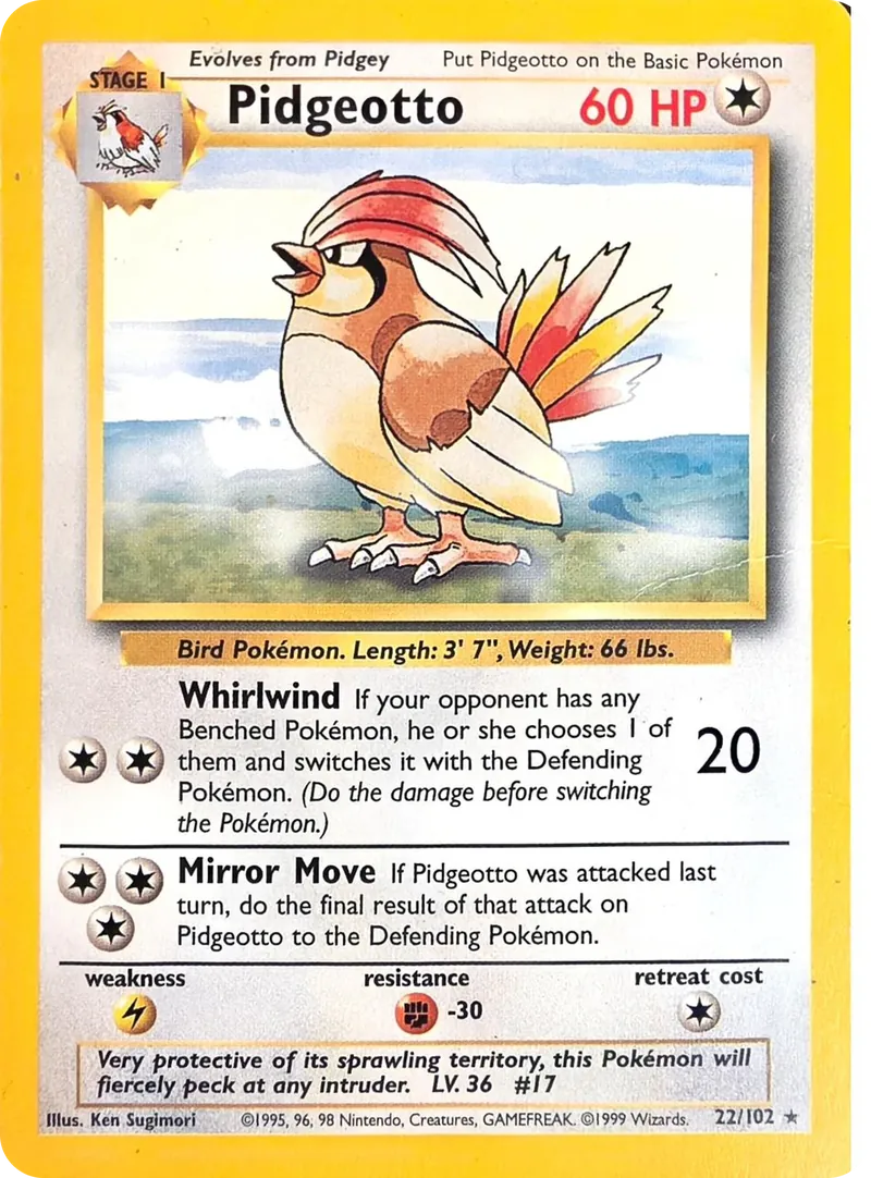Pidgeotto front