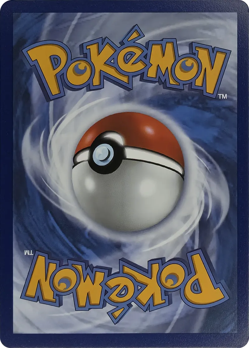 Pikachu #030/128, back