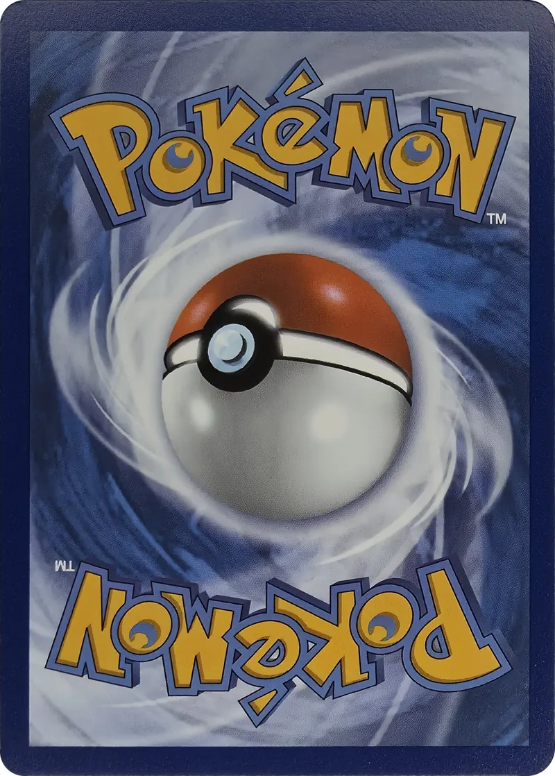 Pikachu #030/128, back