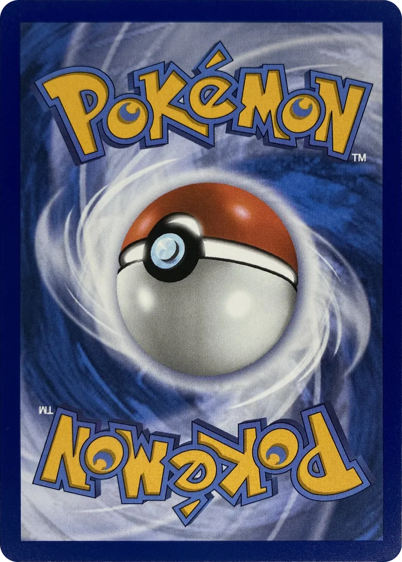 Pikachu #032/128, back