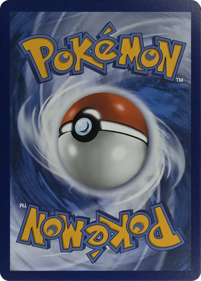 Pikachu ex #053/128, back