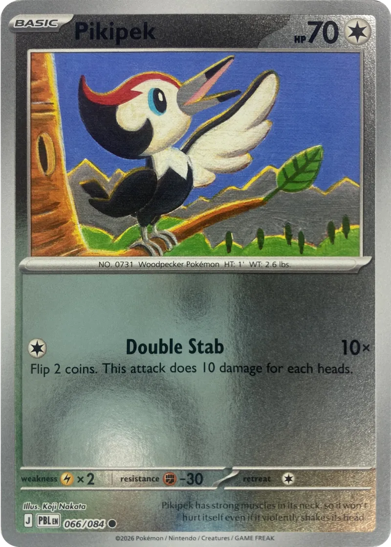 Pikipek #066/084, front