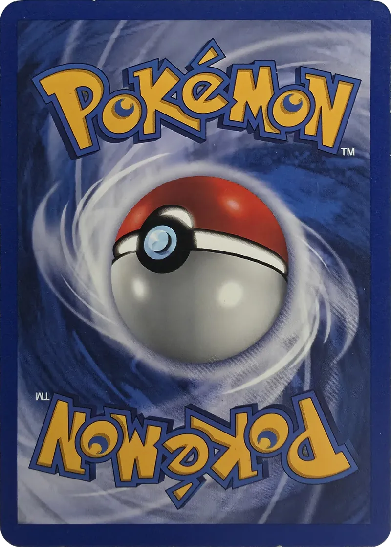 1999 Pokemon Base Set PlusPower #84/102 Unlimited Uncommon, back
