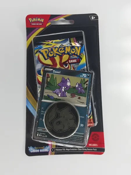 Pokemon TCG Mega Evolution Chaos Rising Single Pack Blister, front
