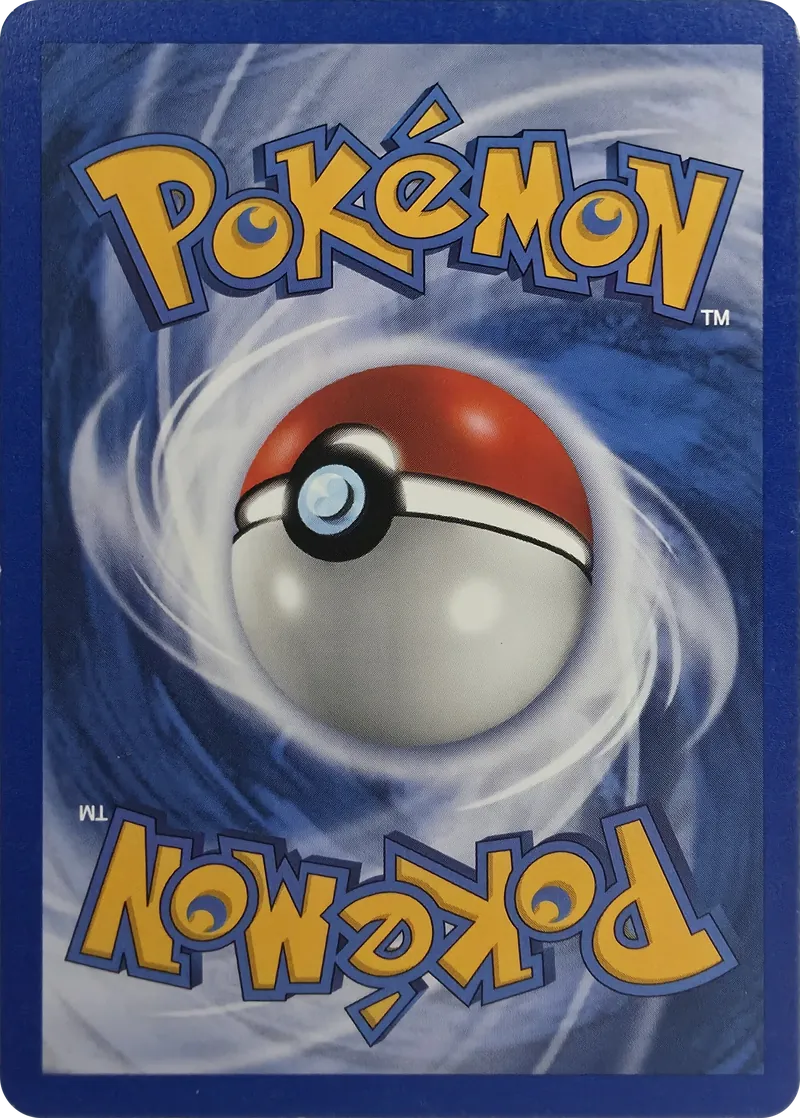 2001 Pokemon Neo Discovery Poliwag #62/75 Unlimited Common, back