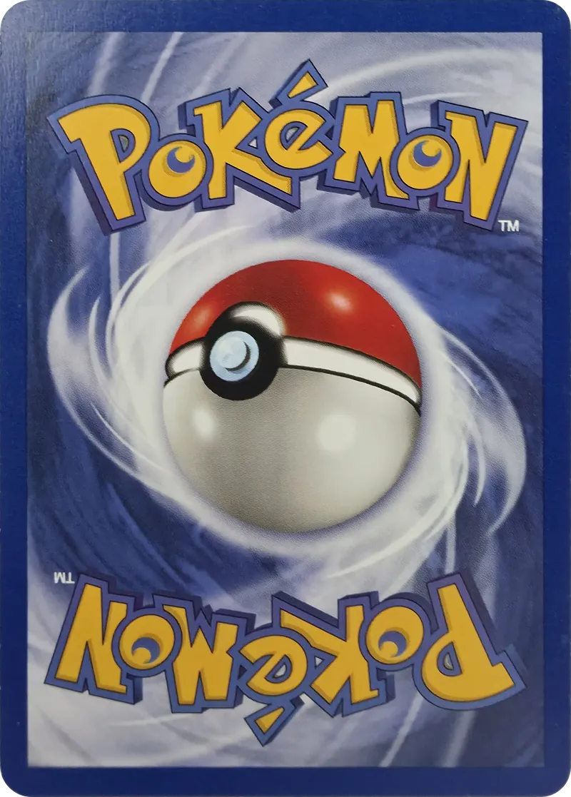 2000 Pokemon Team Rocket Porygon #48/82 Unlimited Uncommon, back