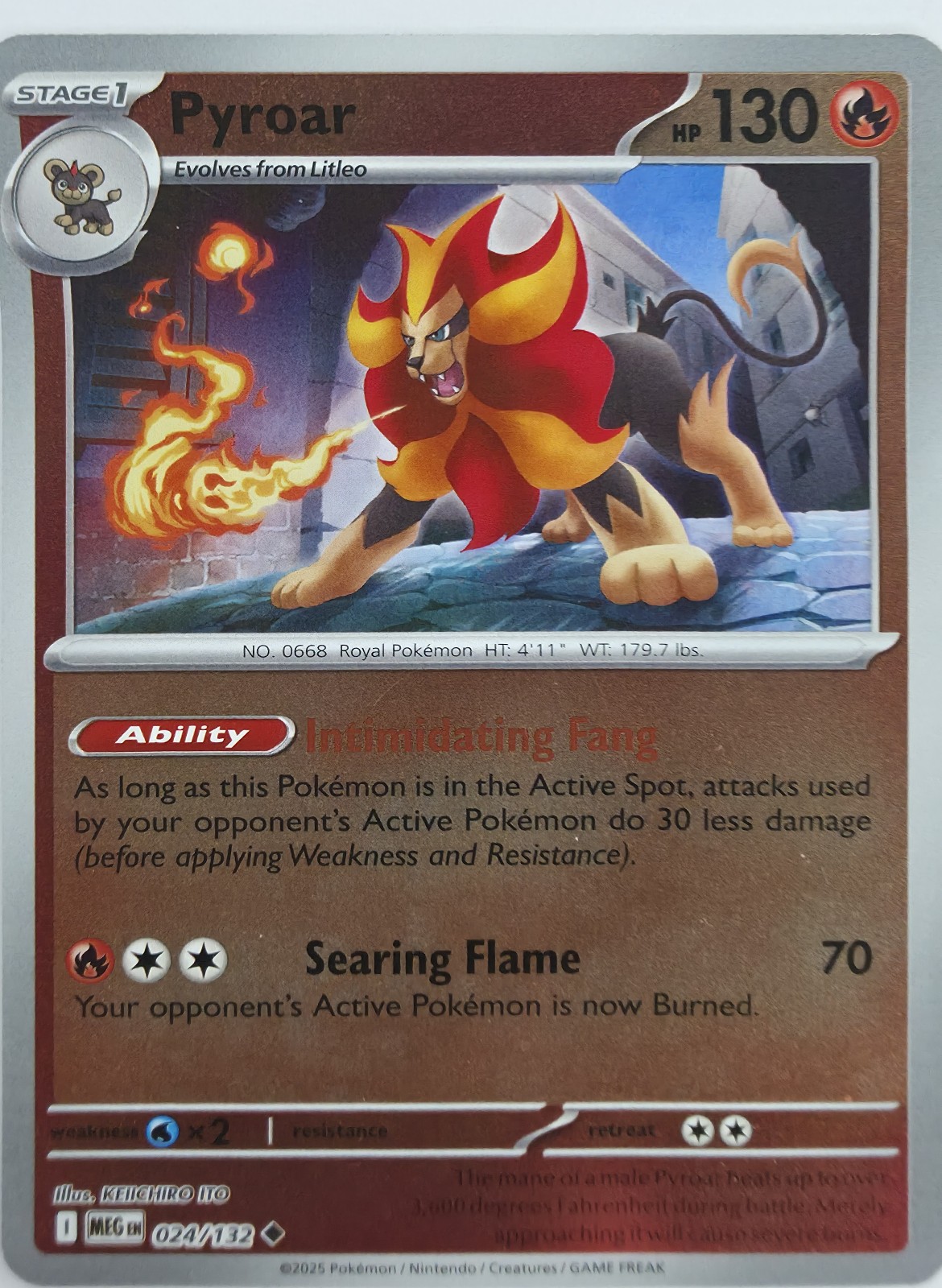 Pyroar front