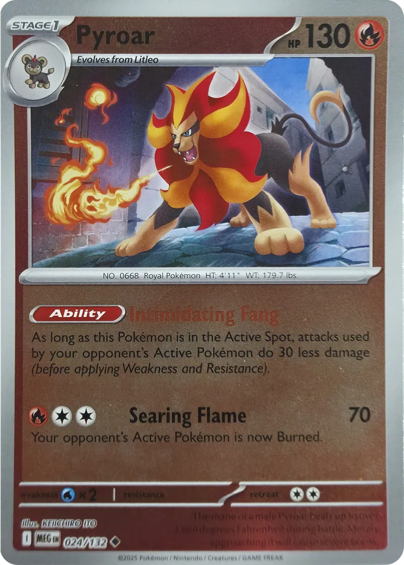 Pyroar front