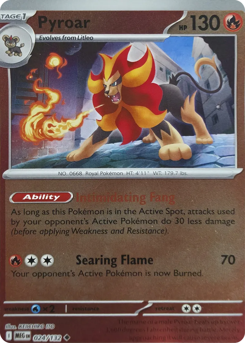 Pyroar front