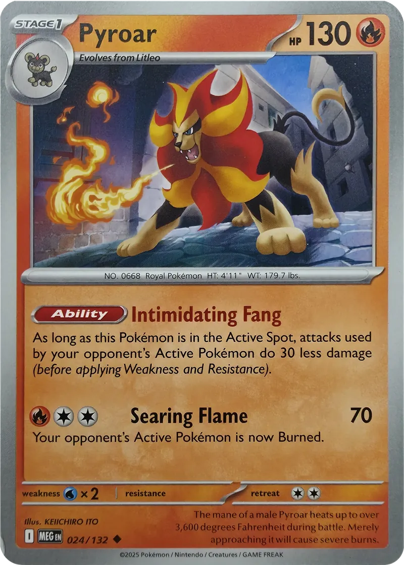 Pyroar front