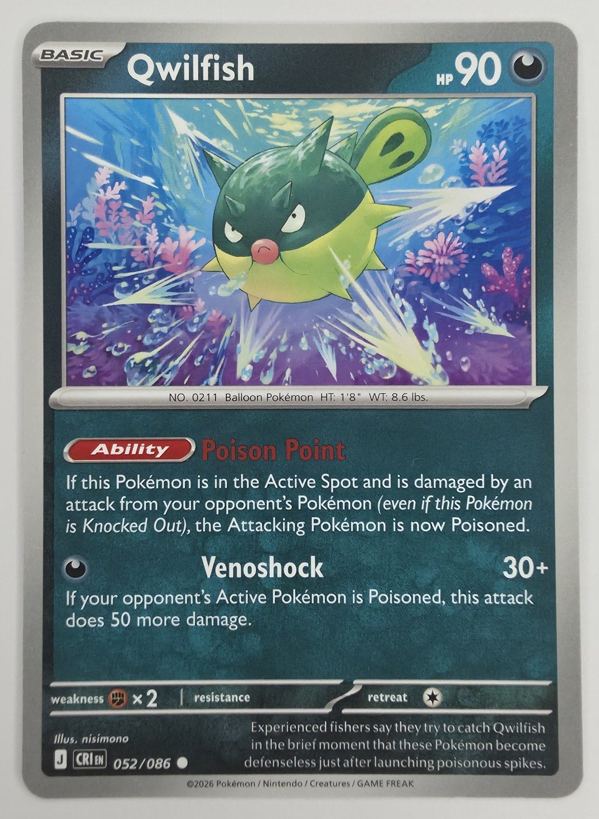 Qwilfish front